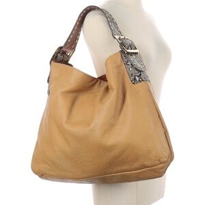 BE&D Gold Yellow Hubo Leather Snake